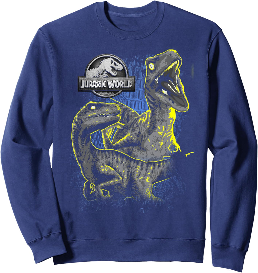 Jurassic World Raptors Dark Portrait Sweatshirt