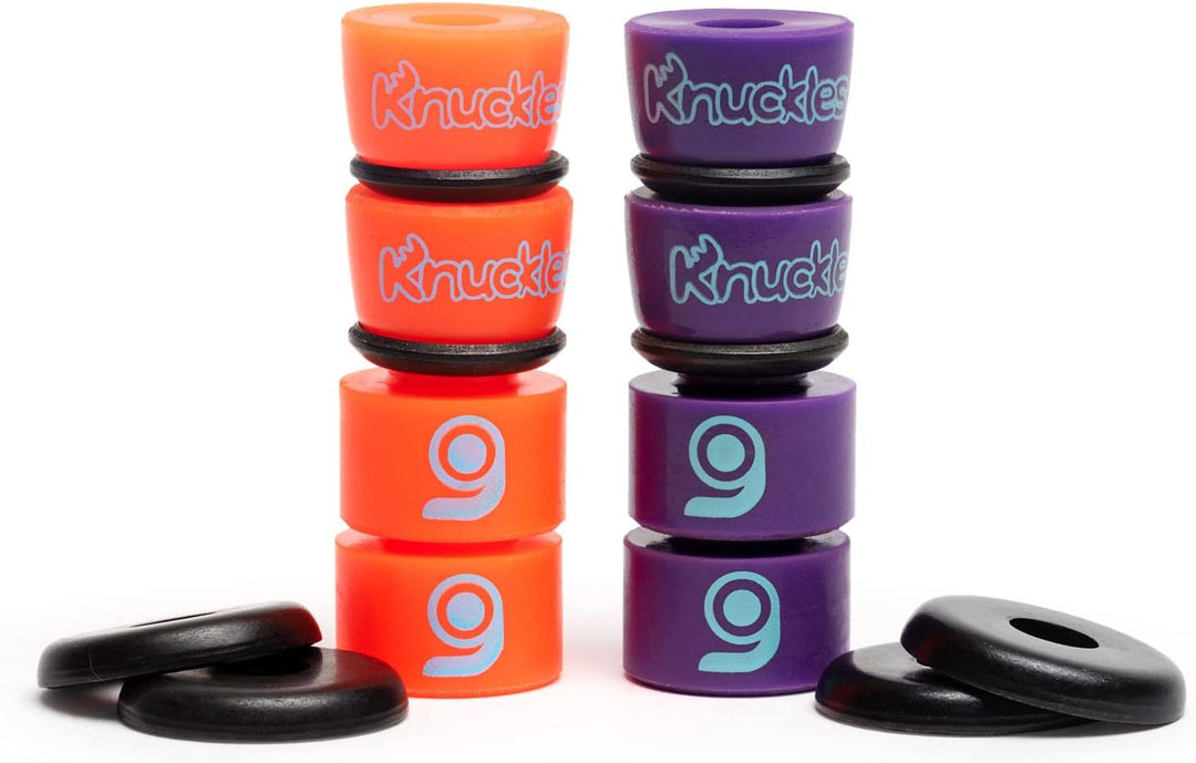 Orangatang Knuckles Longboard Skateboard Truck Lenkgummis (4er Set) Violett, Medium, Violett, Medium