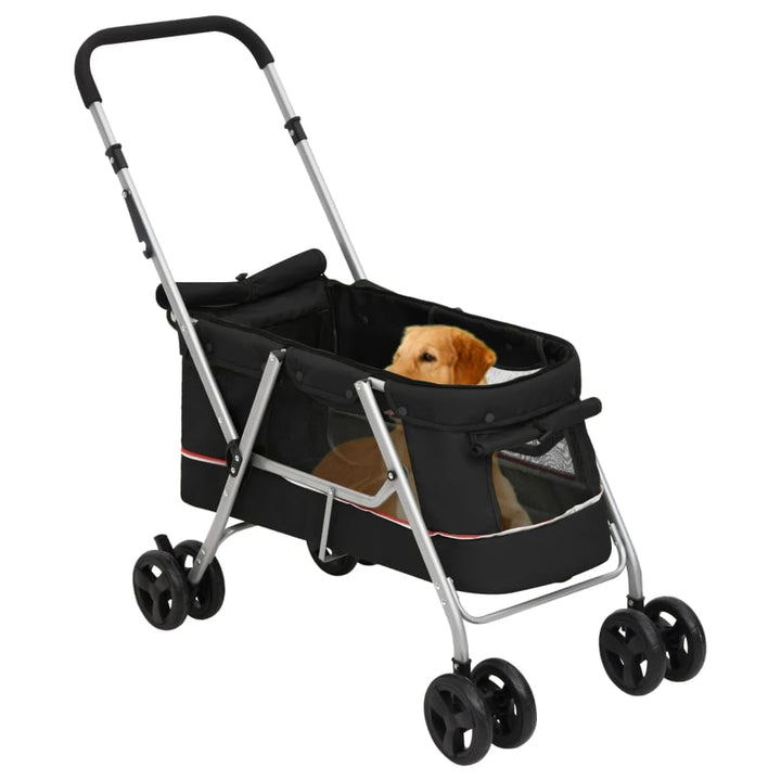 Hundeanhänger verfügt über eine Federung für eine reibungslose bicycletrailer-17219-dyq-250827-bjhq