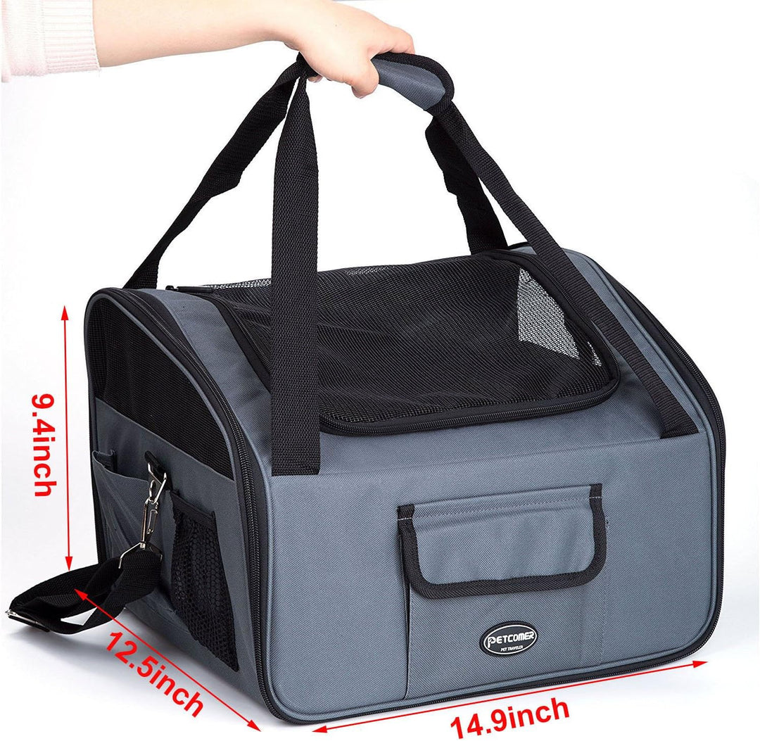 Autositz für Haustiere, faltbar, Transportbox für Hund/Katze