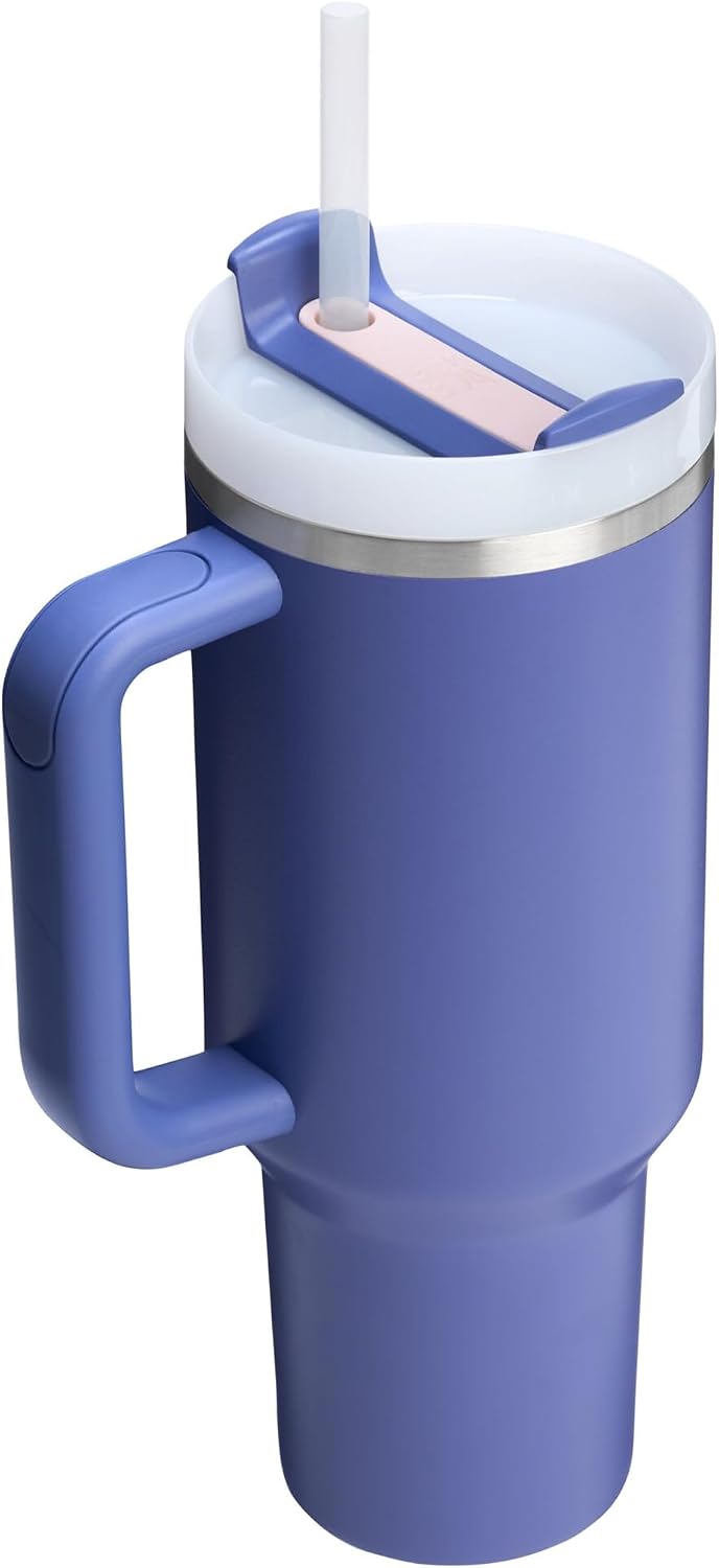Stanley Quencher H2.0 Flowstate Trinkflasche Mit Strohhalm 1.2L - Thermobecher Kühlt 11 Stunden - 48
