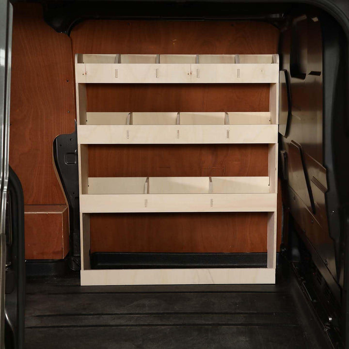 Vanify - Kompatibel mit Ford Transit Custom L1 2012+ Fahrzeugeinrichtung Fahrzeugregale, Fahrerseite