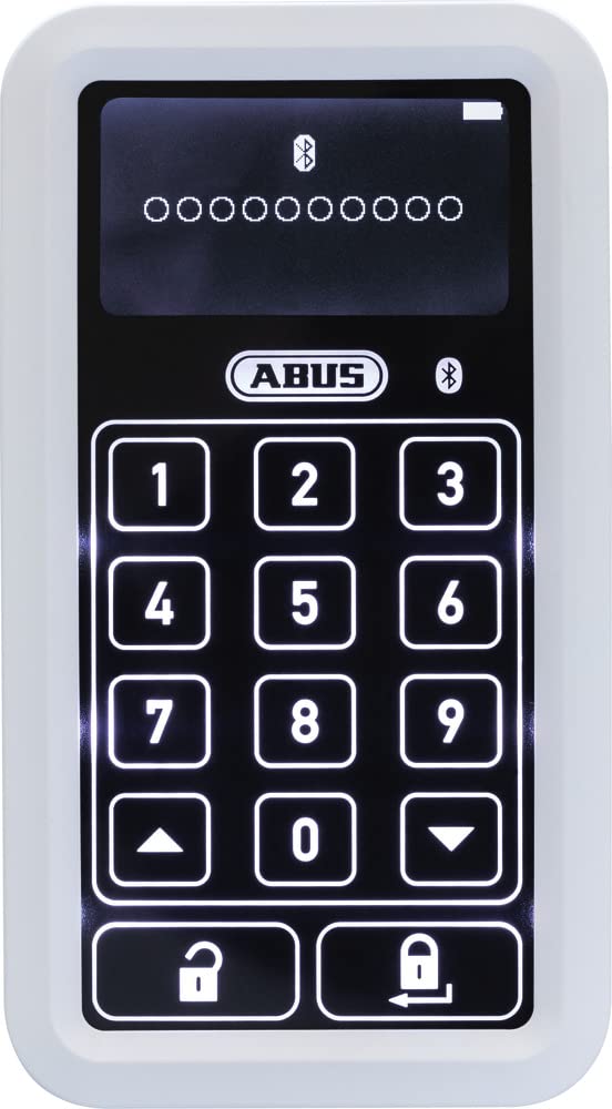 ABUS HomeTec Pro Bluetooth-Tastatur CFT3100 - Codeeingabe Zum Ã–ffnen Der Haustür - Für Den HomeTec