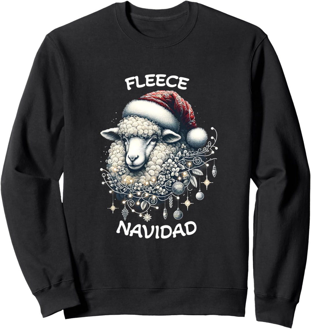 Frohe Weihnachten Lustiges Schaf Weihnachtsfeier Sweatshirt