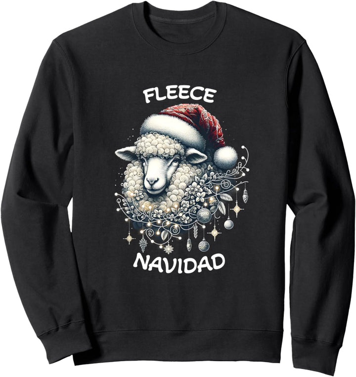 Frohe Weihnachten Lustiges Schaf Weihnachtsfeier Sweatshirt