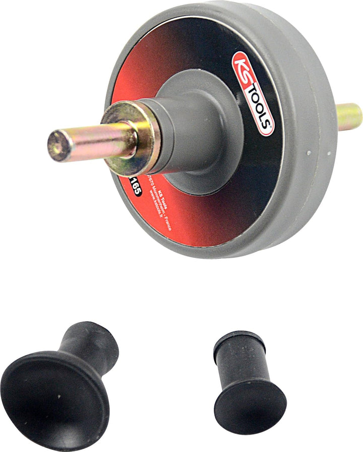KS Tools Ventileinschleifgerät mit 2 Saugtellern, 3-tlg., 4042146270189, Farbe, Size | 150.1165, Ein