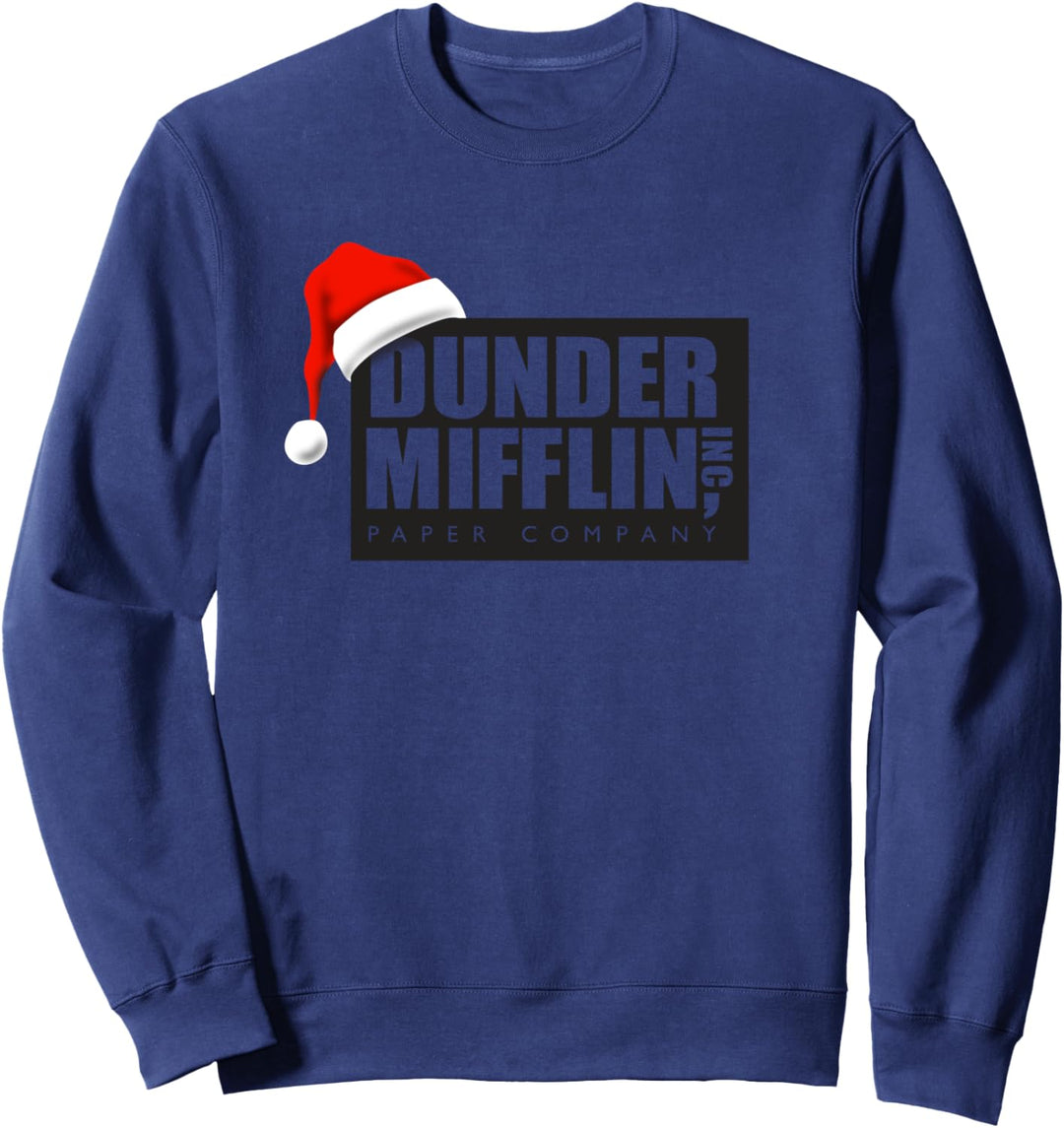 The Office Dunder Mifflin Santa Logo Sweatshirt