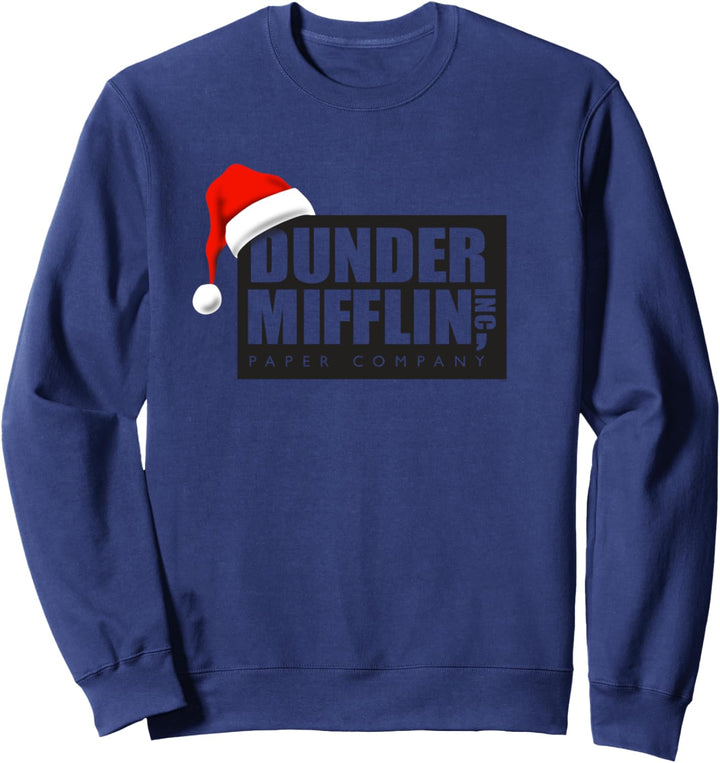 The Office Dunder Mifflin Santa Logo Sweatshirt