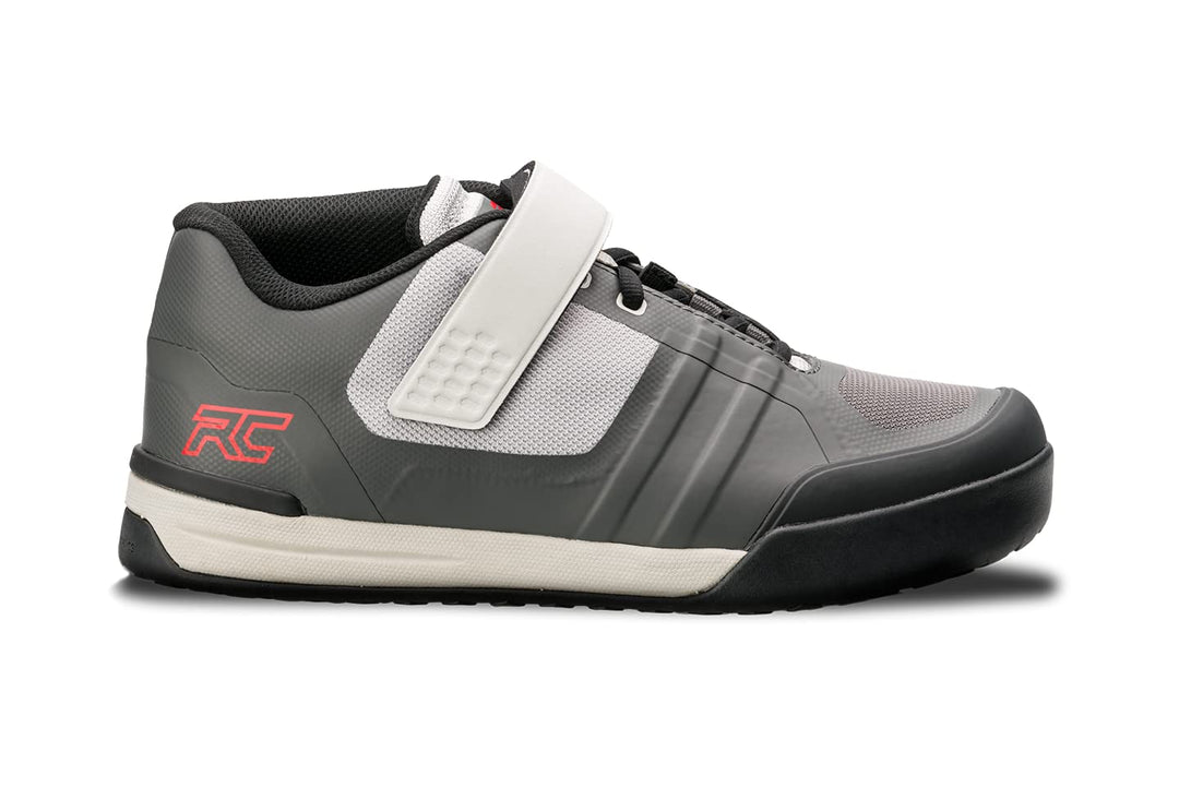 Ride Concepts Unisex-Erwachsene Herren Fahrradschuhe Transition Clipless, Grau Rot, 44, 234-M Radfah
