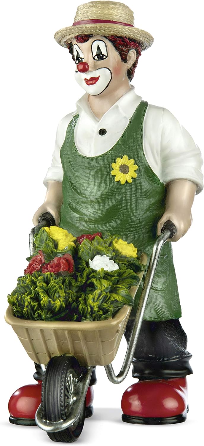 Gildeclown Gartenglück - Gilde Clowns zum Verschenk - in Geschenkkarton H 16 cm