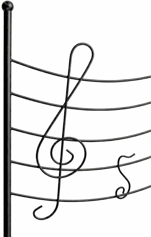 DanDiBo Steckzaun Melody Rankhilfe Rankgitter aus Metall Höhe 56 cm Breite 80 cm Kletterhilfe Zaun