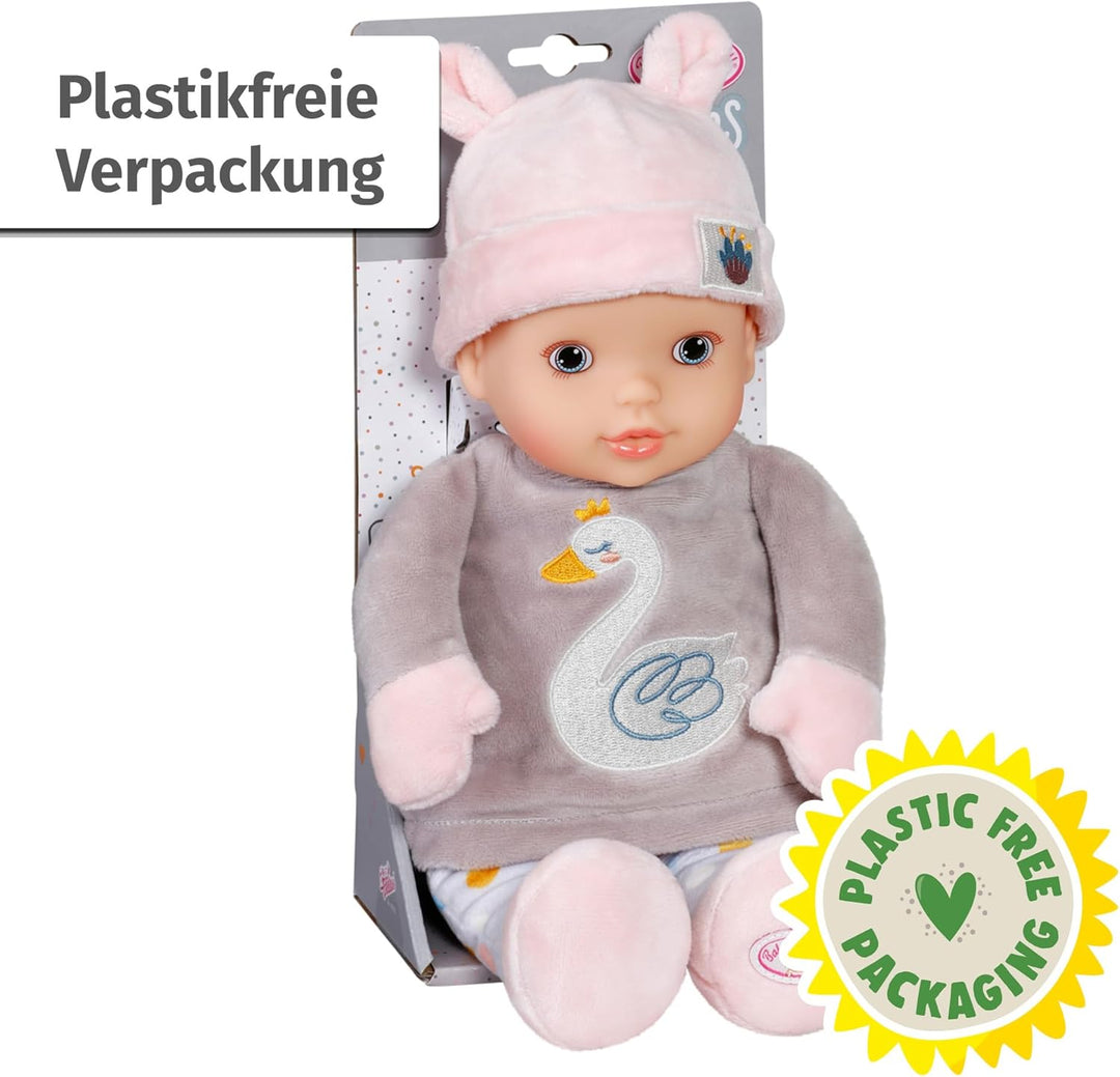 Baby Annabell for Babies Sweetie Mauve 30cm, weiche 30cm grosse Puppe aus Stoff mit integrierter Ras