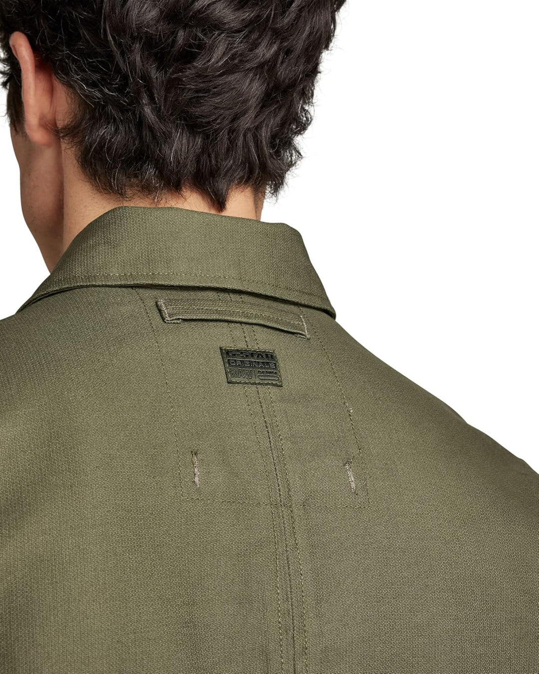 G Star RAW, Herren Mysterious Regular Hemd XL Grün (Shadow Olive D21982-d190-b230), XL Grün (Shadow