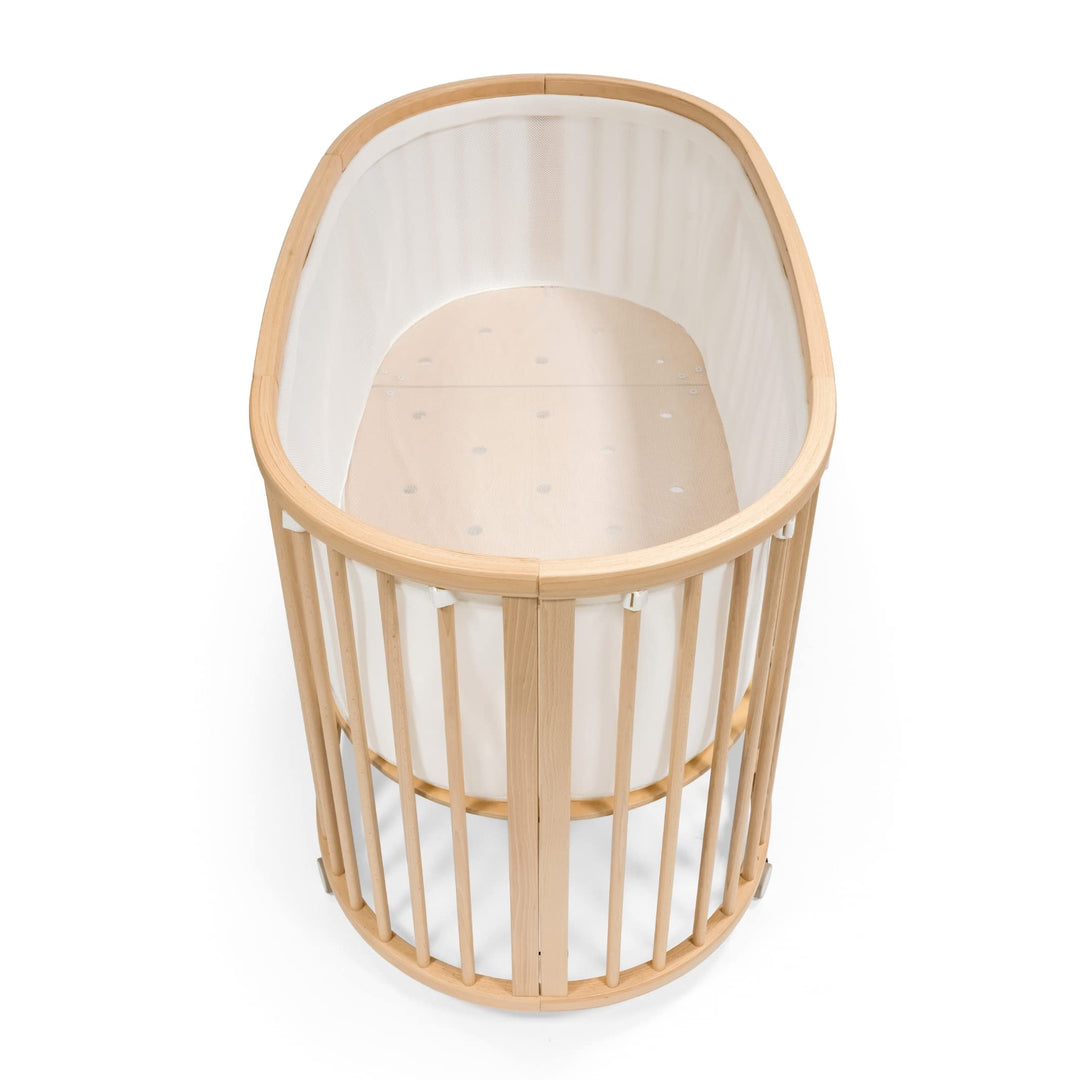 Stokke Sleepi Bett Nestchen V3, White - Atmungsaktives 3D-Netzgewebe für sicheren Schlaf - Kompatibe