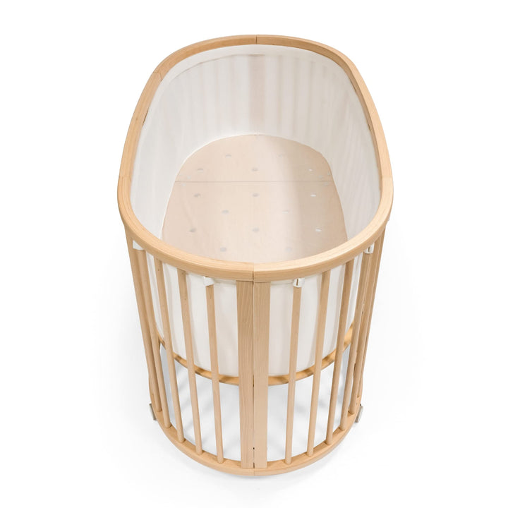 Stokke Sleepi Bett Nestchen V3, White - Atmungsaktives 3D-Netzgewebe für sicheren Schlaf - Kompatibe