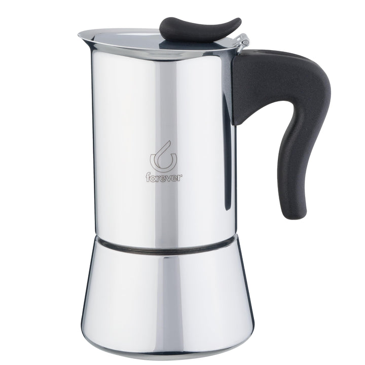 KAUFGUT 121312 Miss Splendy Edelstahl 4 Tassen Kaffeebereiter, 600 g, mehrfarbig