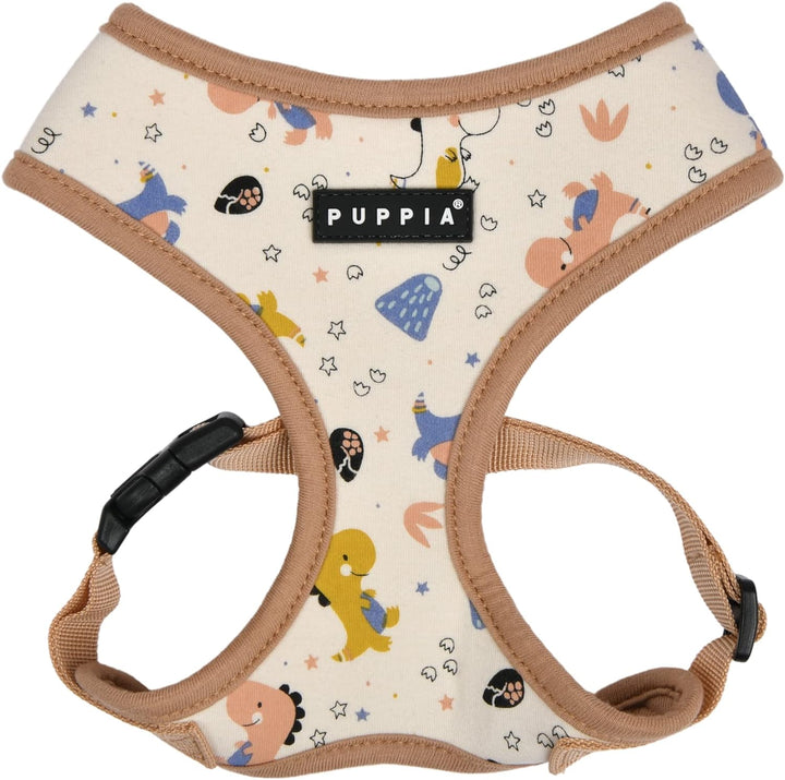 Puppia Spring and Summer Fashion Over-The-Head Hundegeschirr, Beige_Minmi, Grösse M Beige_Minmi Medi