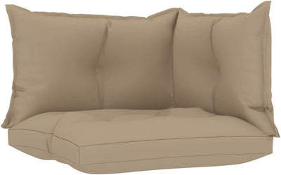 vidaXL Palettenkissen 3-tlg., Palettenauflage für Europaletten, Palettenpolster Palettensofa Outdoor