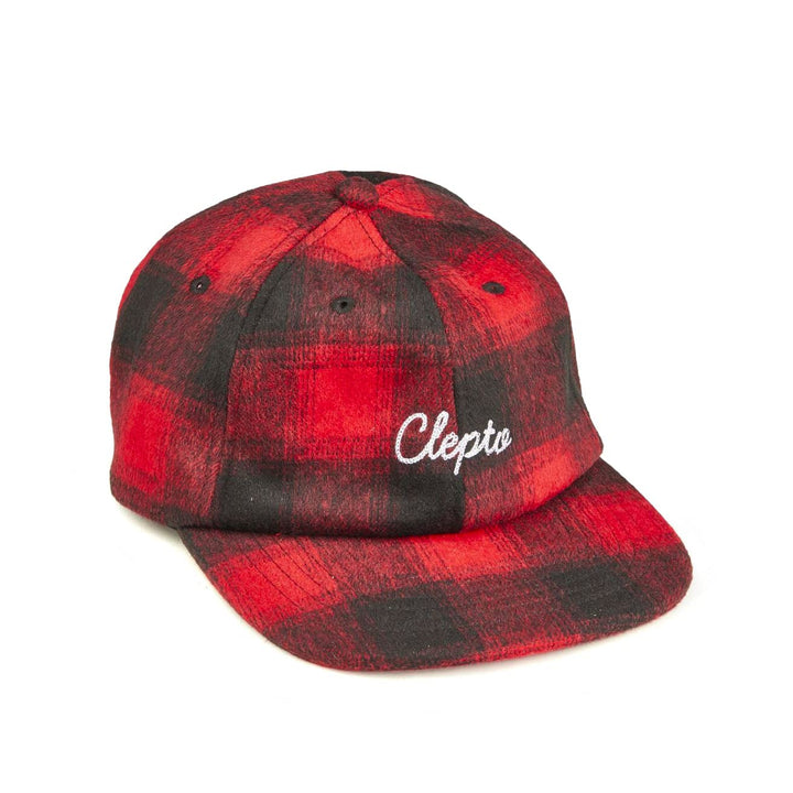 Cleptomanicx 6-Panel Cap Checker (Black)