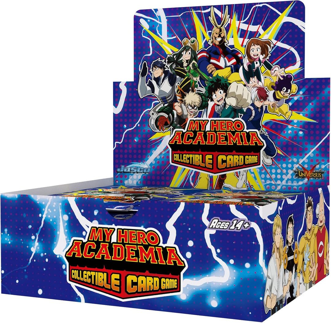 Jasco My Hero Academia Sammelkartenspiel, Booster Wave 1 Display, Kartenspiel, ab 14 Jahren, für 2 S