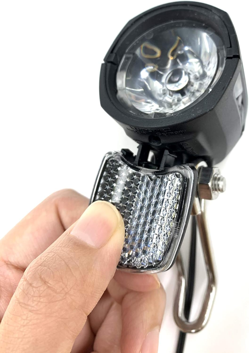 busch+müller Lumotec Dopp T Senso Plus LED Scheinwerfer 35 Lux 2022 Fahrradbeleuchtung, Black