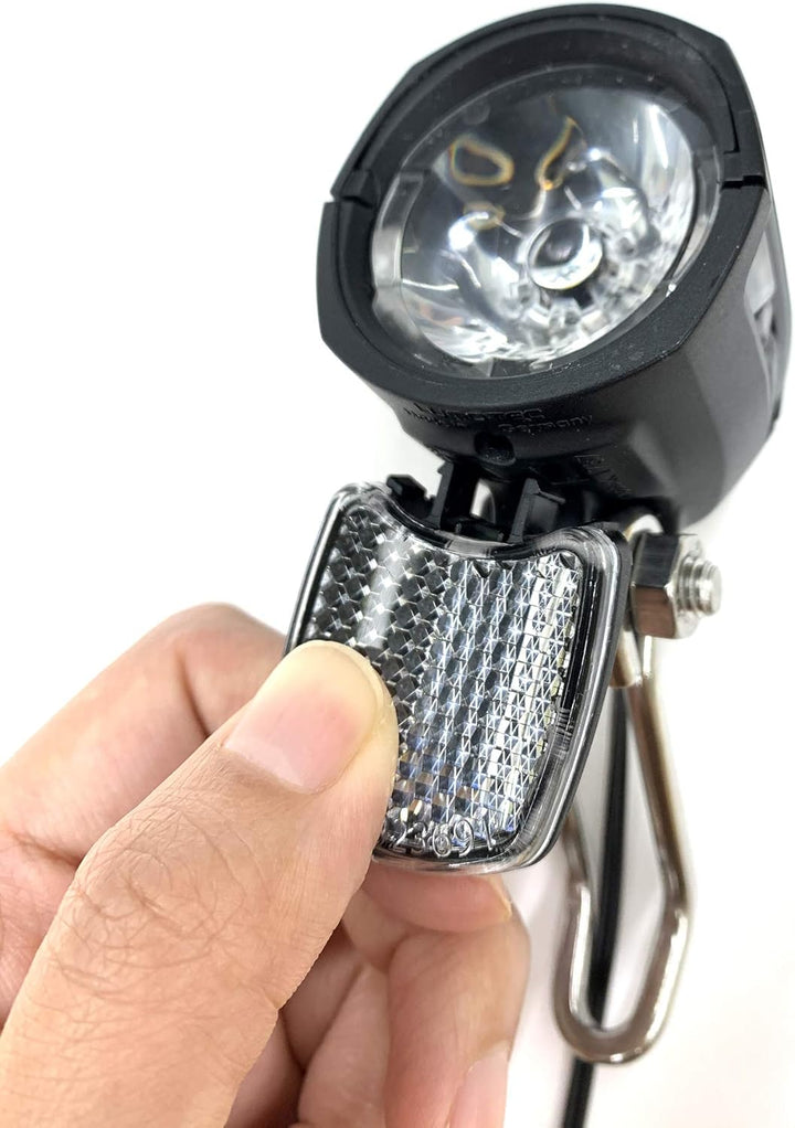 busch+müller Lumotec Dopp T Senso Plus LED Scheinwerfer 35 Lux 2022 Fahrradbeleuchtung, Black