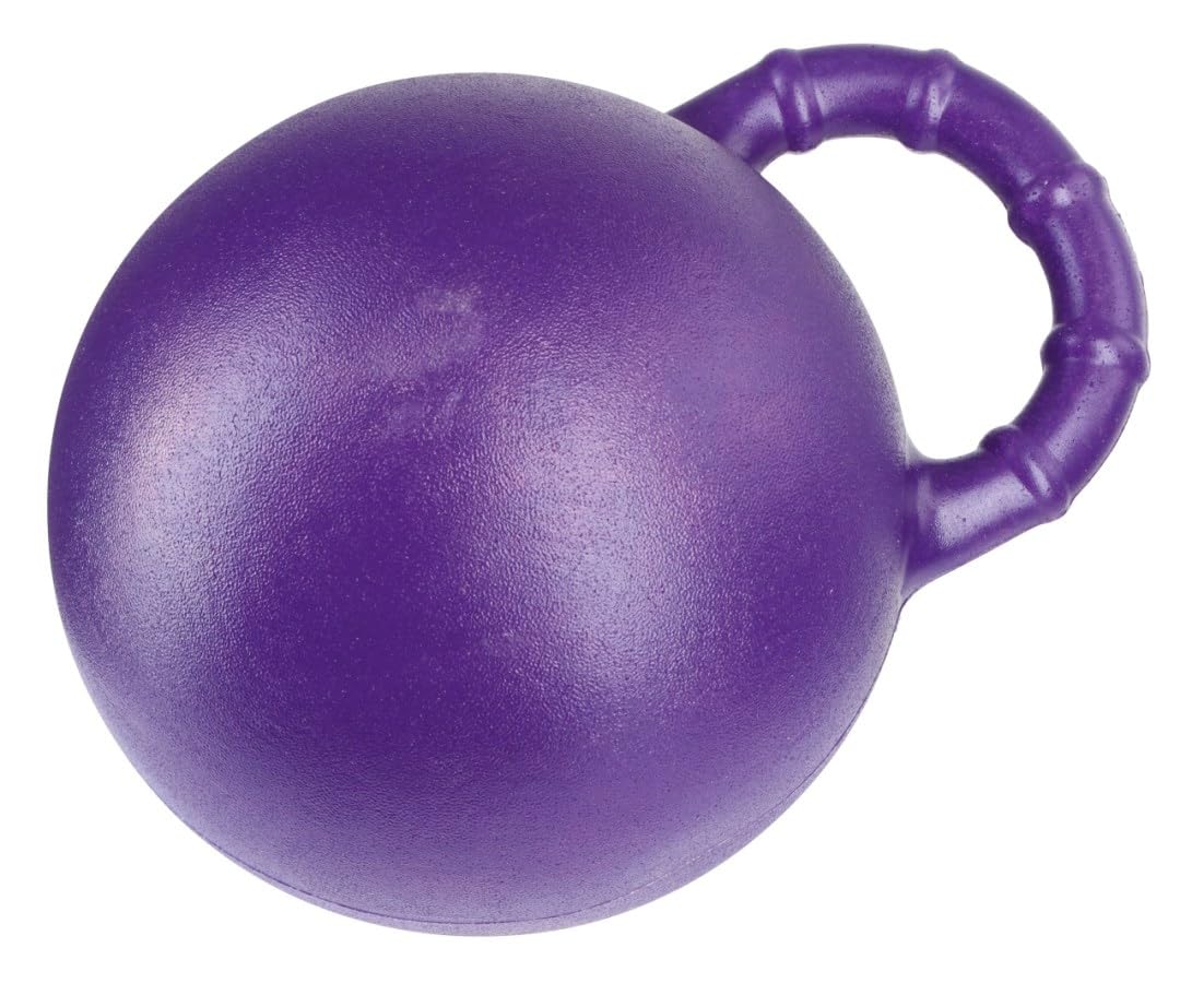 Kerbl 32389 Pferdespielball, lila mit Minzaroma Violett Minzgeschmack, Violett Minzgeschmack