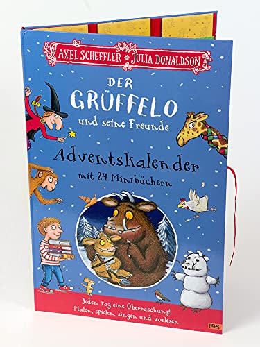 Der Grüffelo und seine Freunde. Adventskalender mit 24 Minibüchern, Gebundenes Buch