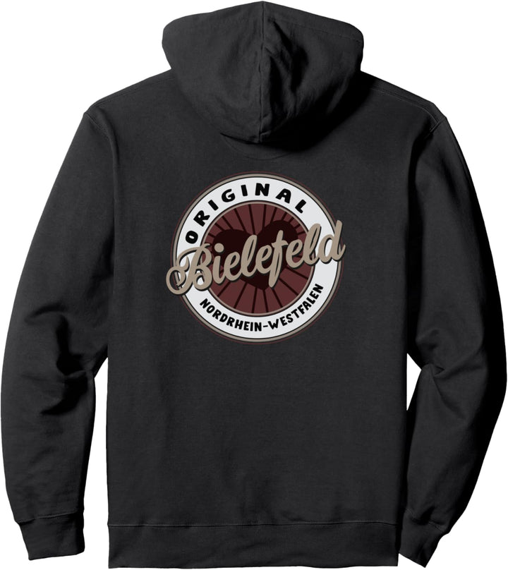 Bielefeld Urlaub Reisen Souvenir Stadt Design Pullover Hoodie