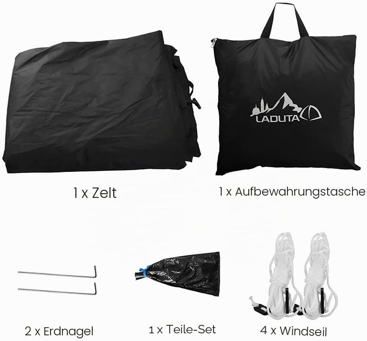 GJCrafts heckzelt Auto, mit Moskitonetz Winddicht, Sonnenschutz, wasserdicht Auto Camping Zelt/Angel