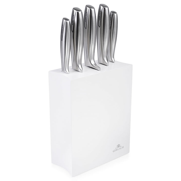 Gerlach G02-0993M-ZENB-05PU-S2S2-01 Messerblock Modern, Edelstahl