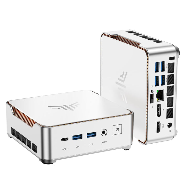 NiPoGi Essenx E2 Mini PC W-11 Pro, Ιntel Twin Lake N150(bis zu 3,6 GHz, 6 W TDP), 16 GB DDR4 512 GB