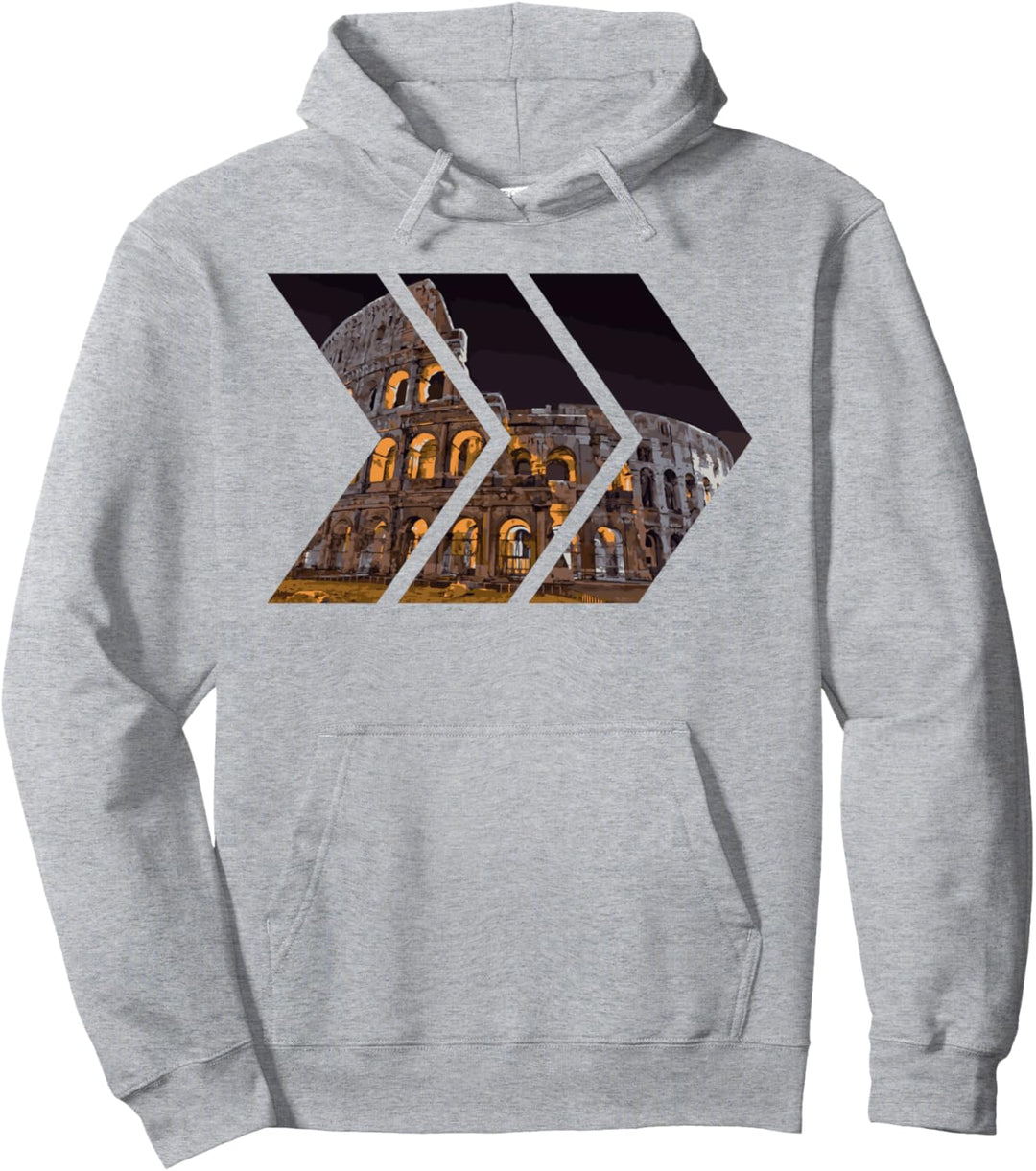 Colosseum, Rome Italy Pullover Hoodie