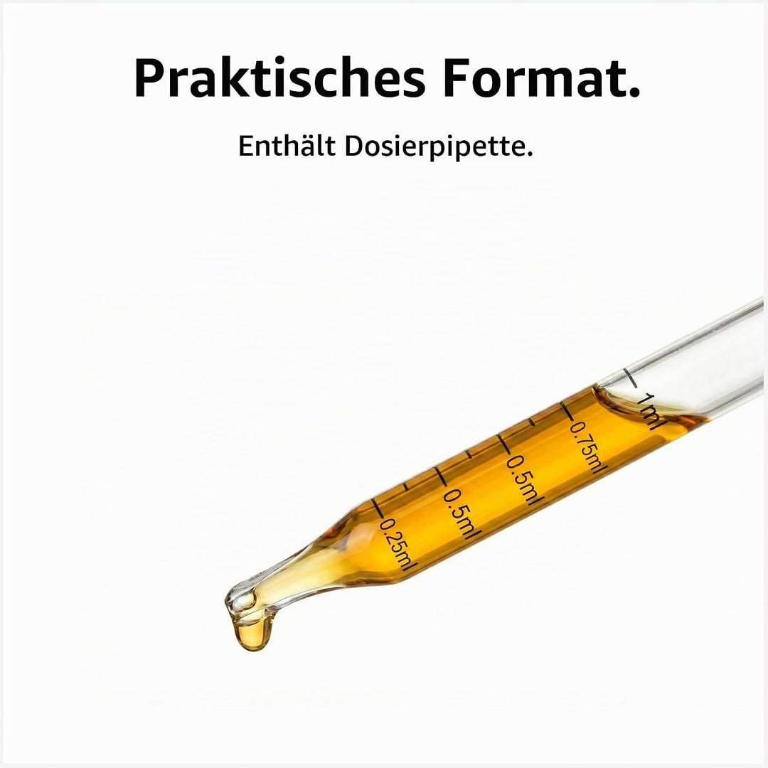 Hanföl 40% Max - 30 ml - Basis aus bio-zertifiziertem Kokosöl und Hanfsamenöl - Kaltgepresst - Ohne