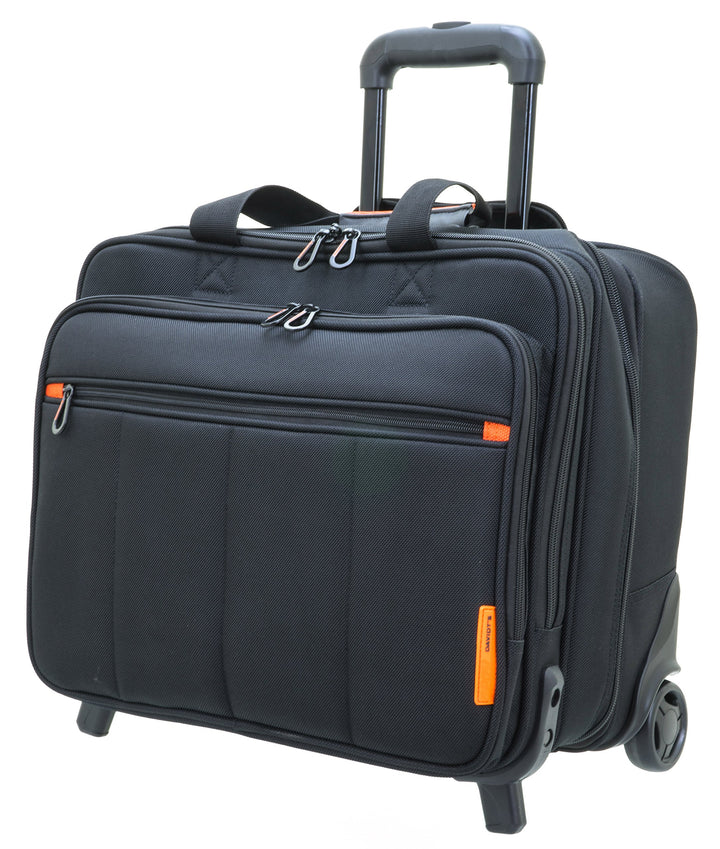Pilotenkoffer Mit Rollen Multifunktions Tasche + Trolley The Davidt's Chase Laptopfach, Tabletfach,