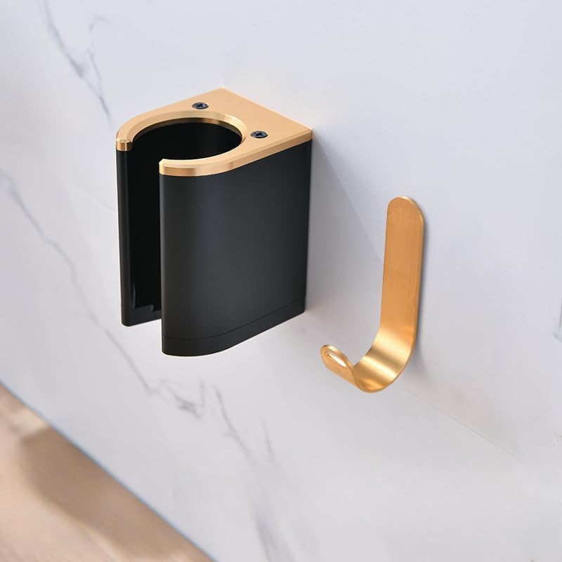 GENCAM Wandhalterung für Dyson Airstrait Glätteisen, Metall-Organizer-Aufbewahrungsregal, geeignet f