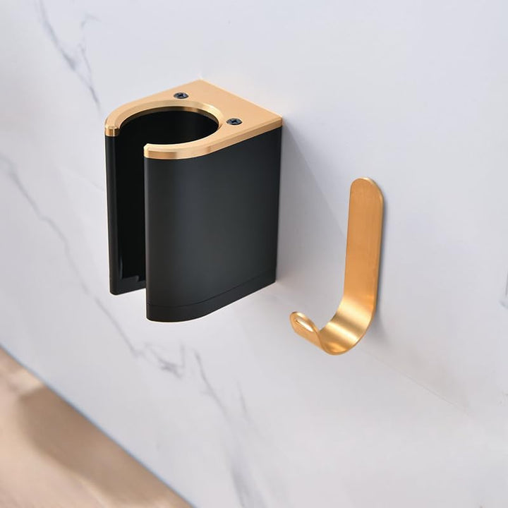 GENCAM Wandhalterung für Dyson Airstrait Glätteisen, Metall-Organizer-Aufbewahrungsregal, geeignet f