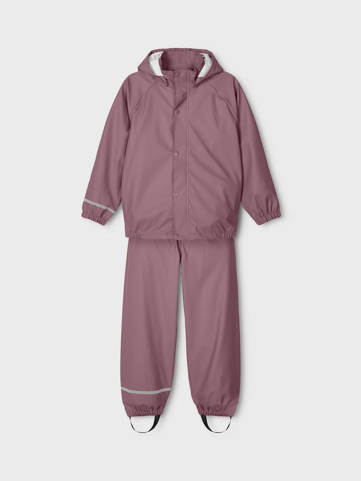 NAME IT Child Regenkleidung Unisex | Rainwear 164 Wistful Mauve, 164 Wistful Mauve