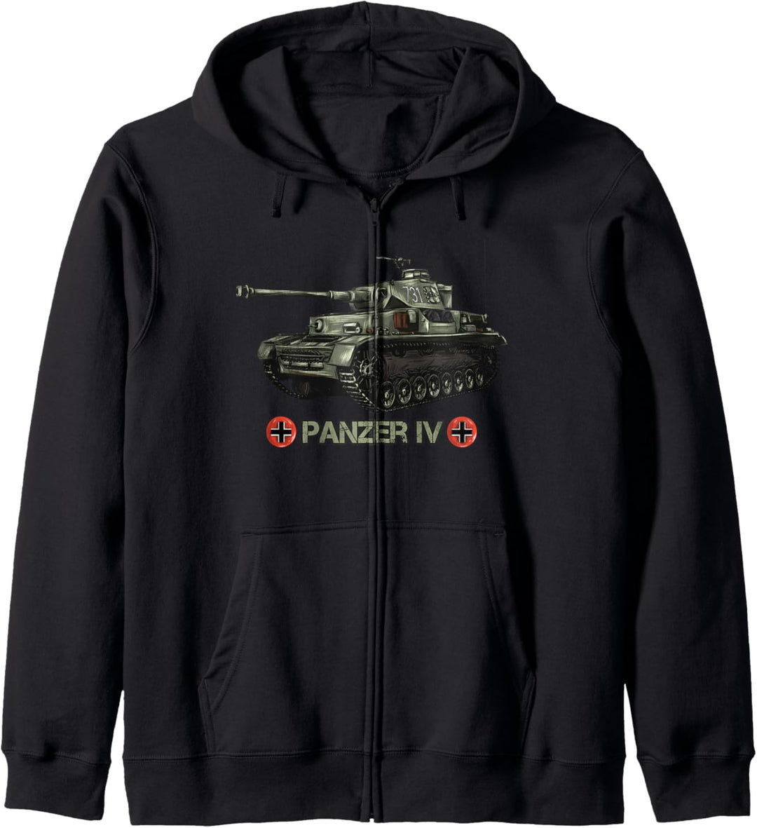 2. Weltkrieg Deutsche Panzer Panzer IV (4) Erinnerungsstücke Kapuzenjacke