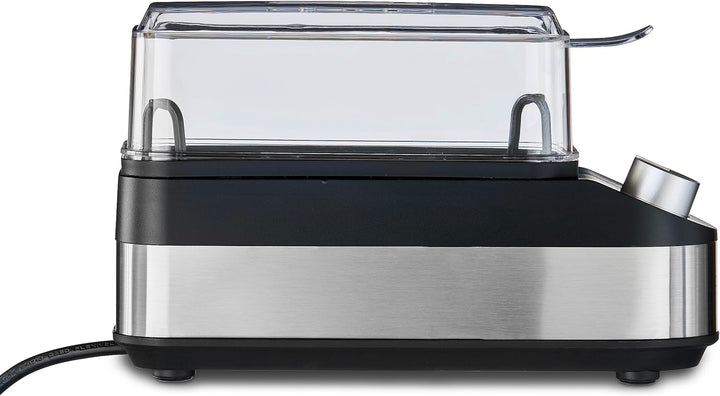 CASO E3 Eierkocher, stufenloser Drehregler für den gewünschten Härtegrad von weich bis hart, Zeit-,