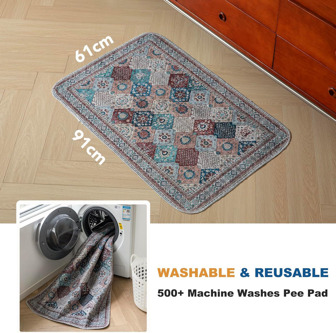 Waschbar Haustier-Urinunterlage (Pattern, 61x91.5) Pattern 61x91.5, Pattern 61x91.5