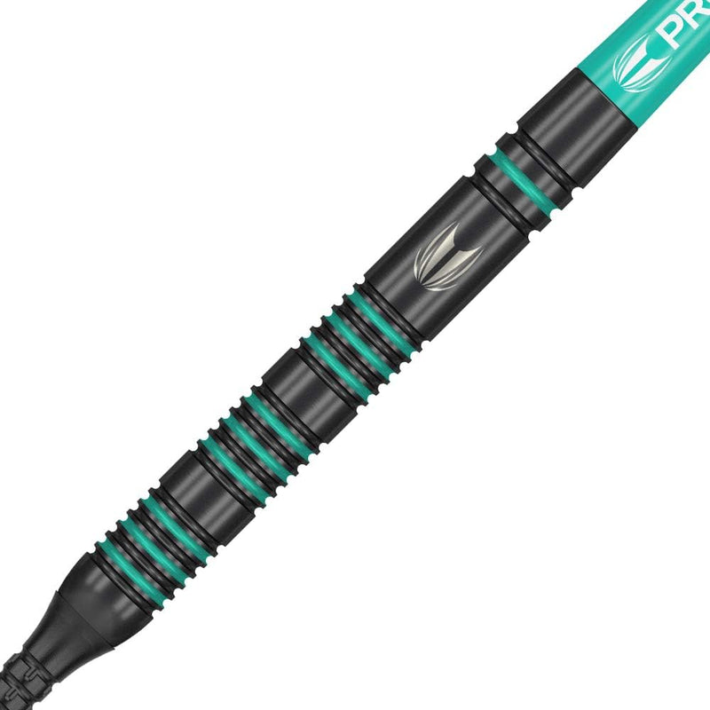 Target Darts Rob Cross 80 Schwarz 80% Wolfram Softdarts-Set Dartpfeile 18G, 18G