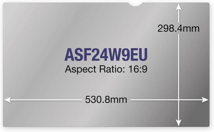 Targus ASF24W9EU Blickschutzfilter 24" (16:9), 24"