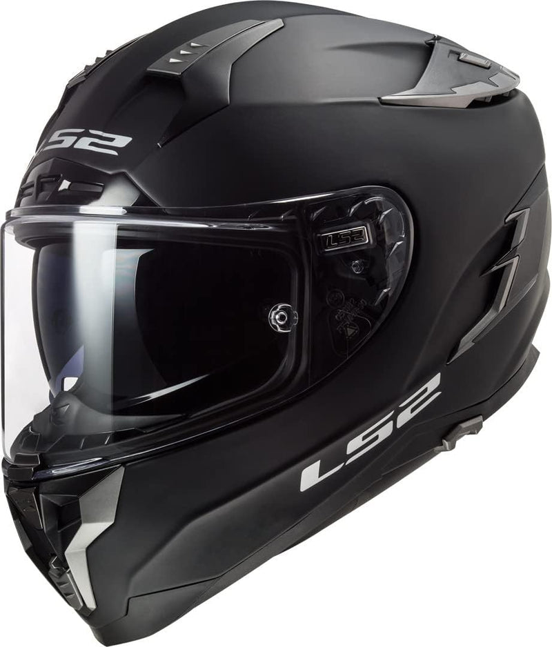 LS2 Herren Nc Motorrad Helm XL Schwarz, XL Schwarz