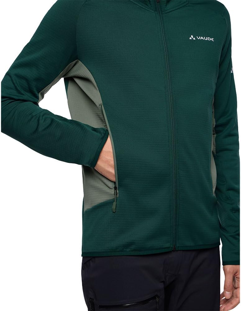 VAUDE Jacken Men's Monviso Fleece FZ Jacket II L Grün, L Grün