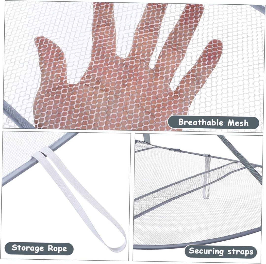Netz Wäscheständer Flach Hängend Zum Trocknen Pullover-wäsche Zusammenklappbar Socken-wäschenetz Kle