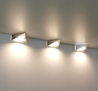 Trango 3er Set 6739-32 Küchenunterbauleuchte inkl. 3x 4.8 Watt LED Modul 3000K warmweiss ON/OFF Scha