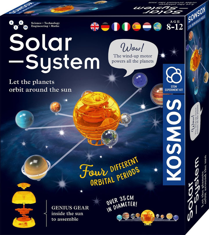 Kosmos 617097 Sonnensystem, Lass die Planeten um die Sonne kreisen, mechanisches Modell, Experimenti
