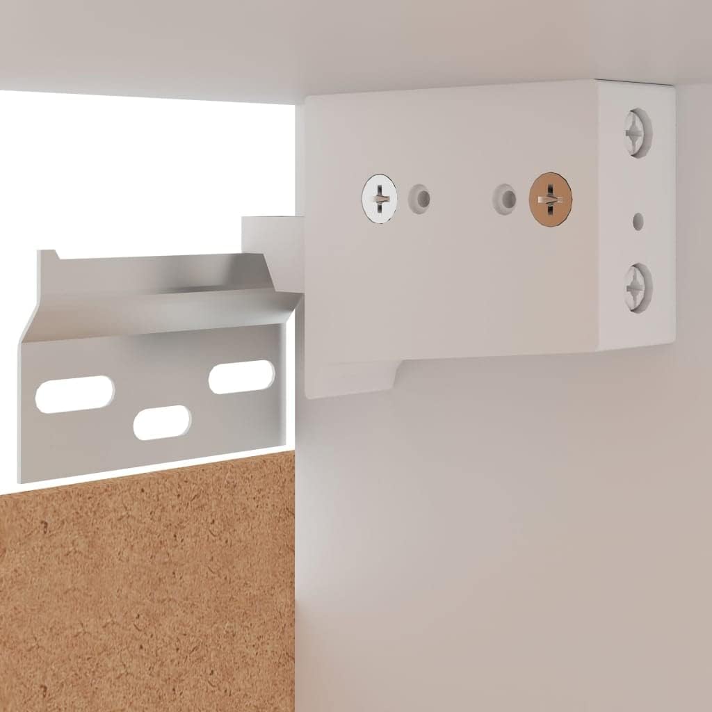 Eckhängeschrank Sonoma-Eiche 57x57x60 cm Holz KüChenschrank Eckschrank Vorratsschrank KüChenuntersch