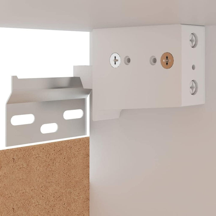 Eckhängeschrank Sonoma-Eiche 57x57x60 cm Holz KüChenschrank Eckschrank Vorratsschrank KüChenuntersch